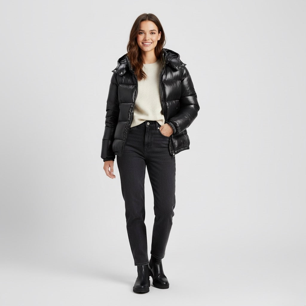Shiny Puffer Jacket