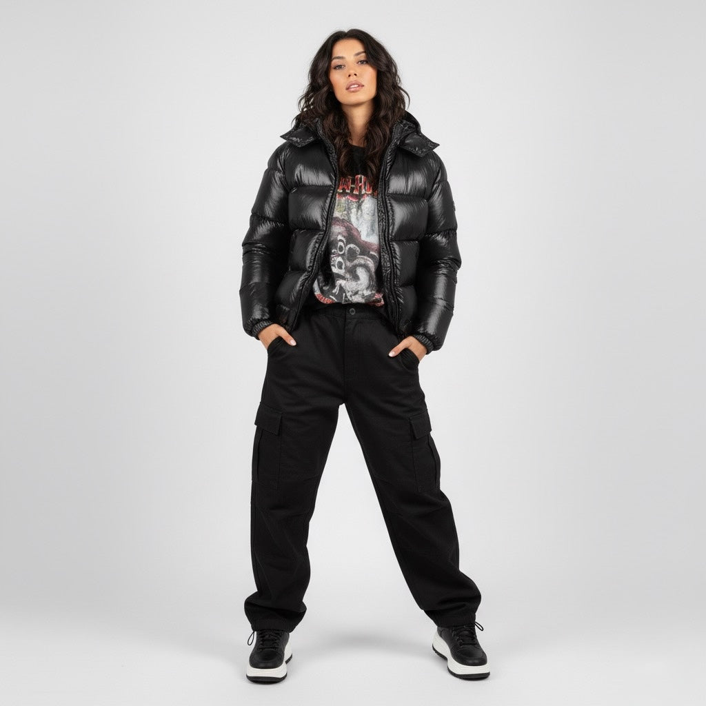 Shiny Puffer Jacket