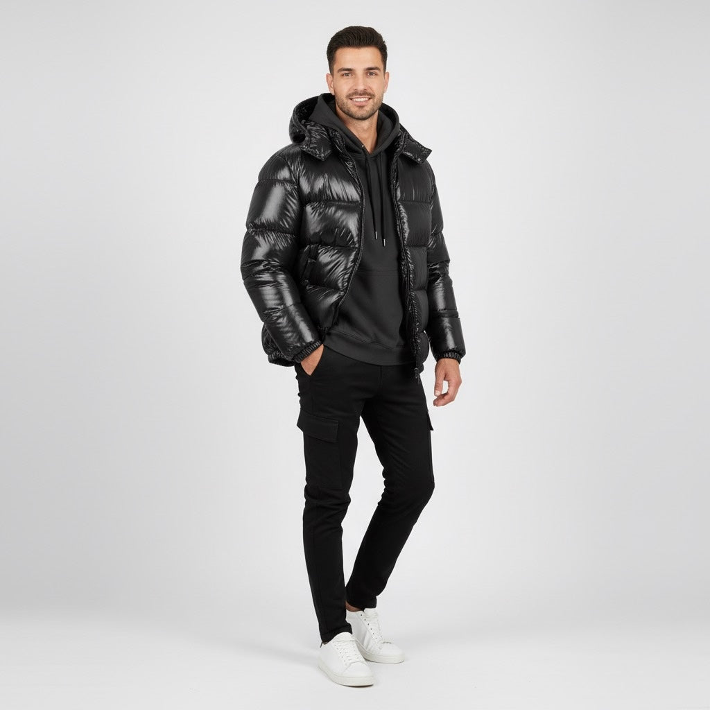 Shiny Puffer Jacket